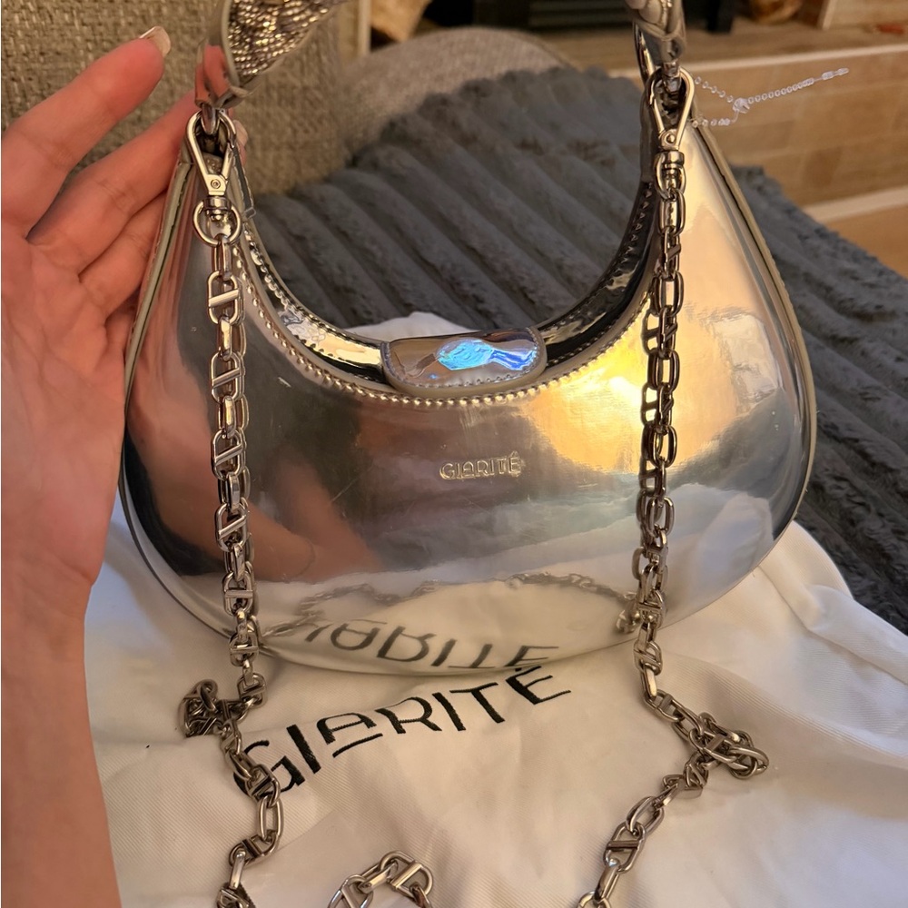 Silver Shoulder Bag - Picture 2 of 4
